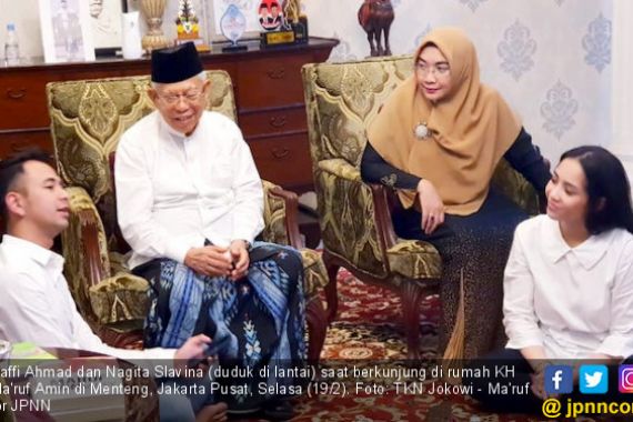 Bawa Keluarga, Raffi Ahmad Mati-matian Kampanyekan Jokowi - Ma'ruf - JPNN.COM