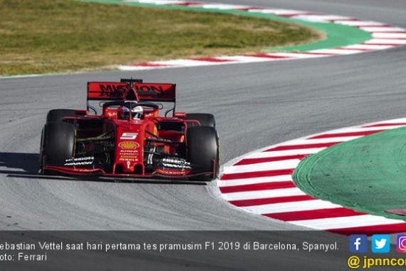 Sebastian Vettel Beberkan Kelemahan Ferrari SF1000 - JPNN.COM