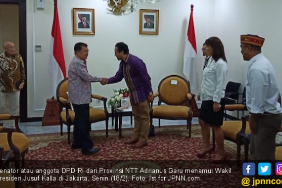 Andre Garu Temui Wapres Terkait Wacana Penutupan Taman Nasional Komodo - JPNN.COM