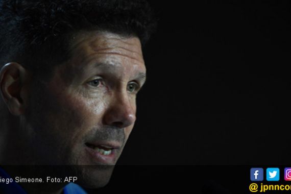 Selebrasi Diego Simeone, Tangan Berbentuk Hati di Depan Selangkangan - JPNN.COM