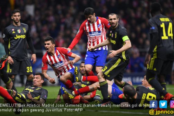 Penuh Drama di Wanda Metropolitano, Atletico Madrid Pukul Nyonya Tua - JPNN.COM