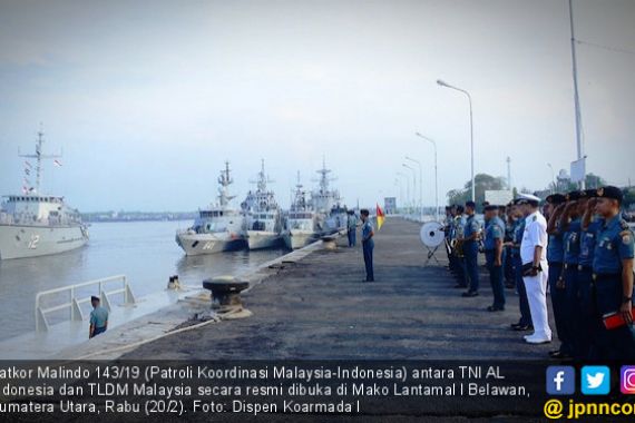 Patroli Koordinasi Malaysia - Indonesia 143/19 Resmi Dibuka di Belawan - JPNN.COM
