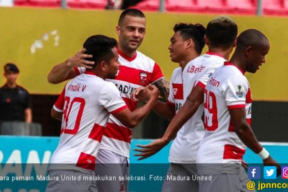 Hancurkan Sriwijaya FC, Madura United ke 8 Besar Piala Indonesia 2018 - JPNN.COM