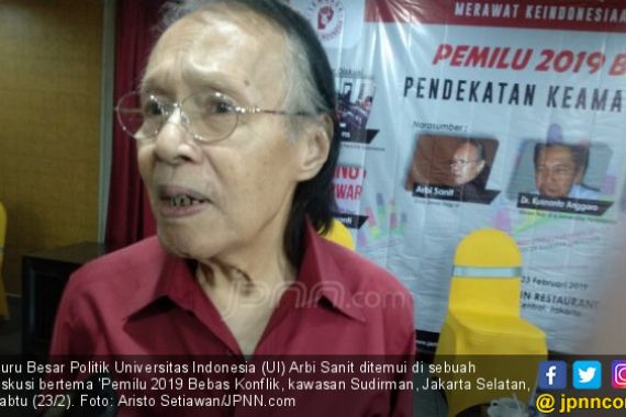 Arbi Sanit: Saat Itu Presidennya Sabar, Diejek dengan Kerbau tak Marah - JPNN.COM