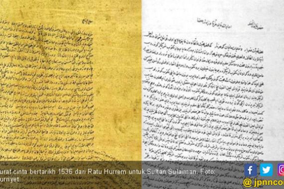 Surat Cinta Lawas Mantan Selir buat Sultan Ottoman, Romantis Banget - JPNN.COM