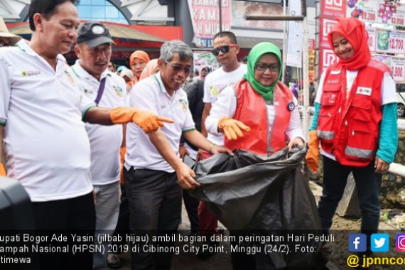 Bupati Bogor Ade Yasin Berbagi Kiat Atasi Sampah - JPNN.COM