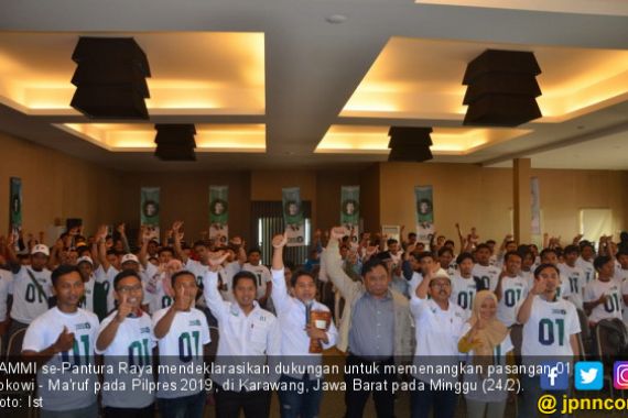 2034 Relawan FAMMI Bergerak Menangkan Jokowi - Ma'ruf di Pantura - JPNN.COM