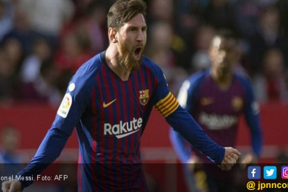 Barcelona Menang, Messi Ukir Rekor Baru - JPNN.COM