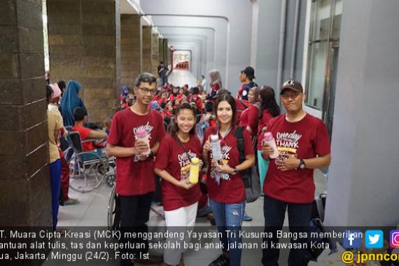 Dukungan Muara Cipta Kreasi kepada Yayasan TKB Dalam Pendidikan Anak Jalanan - JPNN.COM