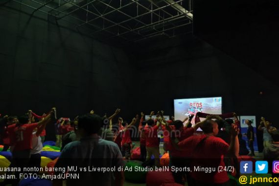 Yuk Nobar Big Match MU vs Liverpool FC di Ad Studio - JPNN.COM