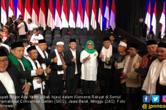 Bupati Ade Yasin Ajak Warga Bogor Menangkan Jokowi – Kiai Ma’ruf Amin - JPNN.COM