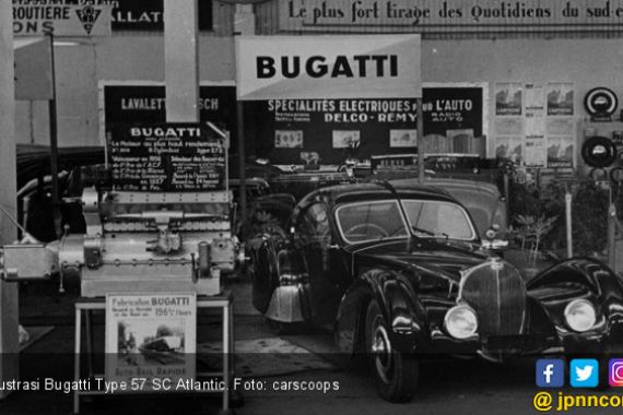 Membaca Kisah Ikonik Bugatti Type 57 SC Atlantic (Video) - JPNN.COM