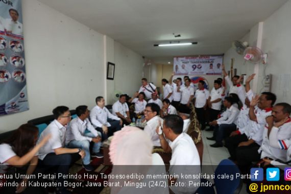 Konsolidasi di Bogor, Hary Tanoe Tegaskan 3 Fokus Utama Perindo - JPNN.COM