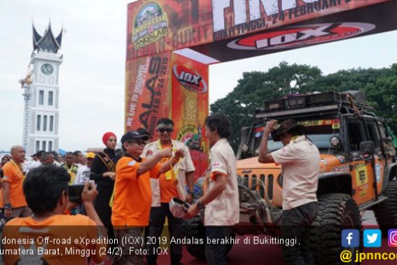 Finis di Bukittinggi, IOX 2019 Andalas Istimewa