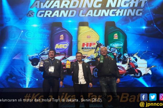 Top1 Tambah Varian Baru Oli Motor dan Mobil - JPNN.COM