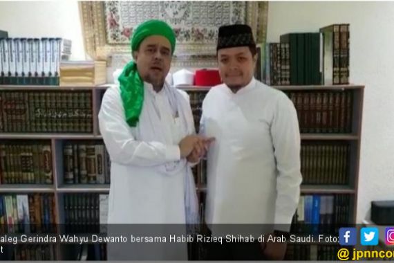Sowan ke Habib Rizieq, Caleg Gerindra Ini Janji Berjuang untuk Umat - JPNN.COM