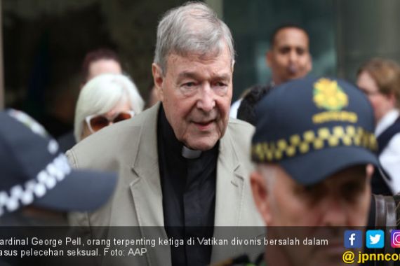 Kardinal George Pell: Enam Tahun Penjara, Seumur Hidup di Daftar Pelaku Kejahatan Seksual - JPNN.COM