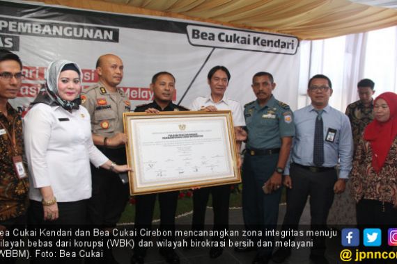 Bea Cukai Kendari dan Cirebon Canangkan WBK-WBBM - JPNN.COM