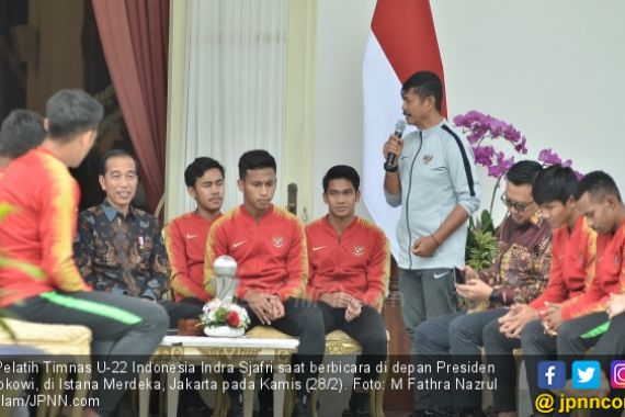 Indra Sjafri: Pak Presiden, 2013 Saya Juara AFF U-19 tapi gak Dipanggil ke Istana - JPNN.COM