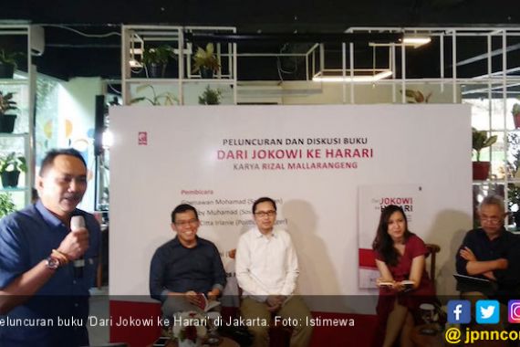 Buku ‘Dari Jokowi ke Harari', Kampanye dengan Cara Mendidik - JPNN.COM