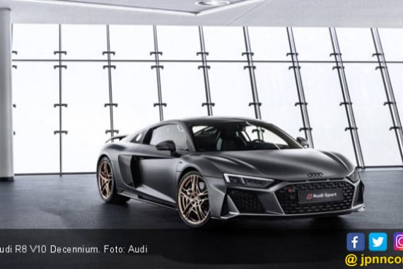 Audi R8 V10 Decennium, Koleksi Berkilau Hanya 222 Unit di Dunia - JPNN.COM