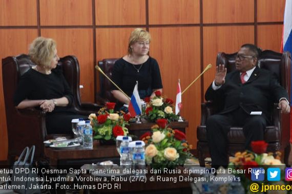 OSO: Rusia Tertarik Bangun Infrastruktur Kereta Api di Kalimantan - JPNN.COM