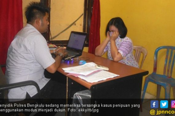 Dukun Palsu Habiskan Uang Korban Buat Beli Perhiasan dan Sepeda Motor - JPNN.COM