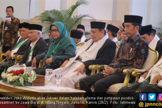  Jokowi Ajak Ulama Jaga Kerukunan dan Persatuan - JPNN.COM