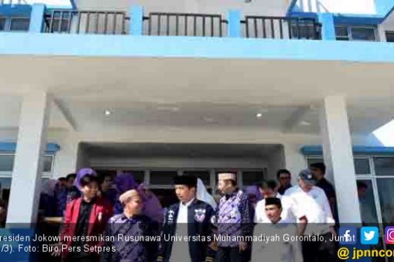 Presiden Resmikan Rusunawa Universitas Muhammadiyah Gorontalo - JPNN.COM