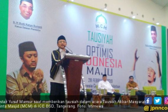 MCM Ajak Masyarakat Optimistis Majukan Indonesia - JPNN.COM