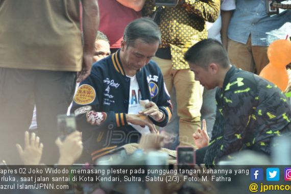 Dukungan di Sultra Masih Tekor, Jokowi Minta TKD Genjot Door to Door - JPNN.COM