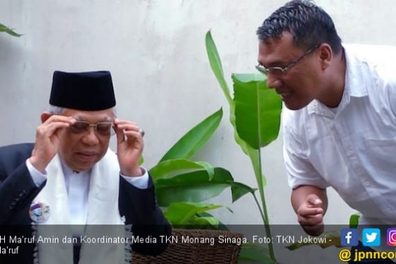 Ma'ruf Amin Sebut Tertangkapnya Andi Arief Bukan Salah Pak Jokowi - JPNN.COM