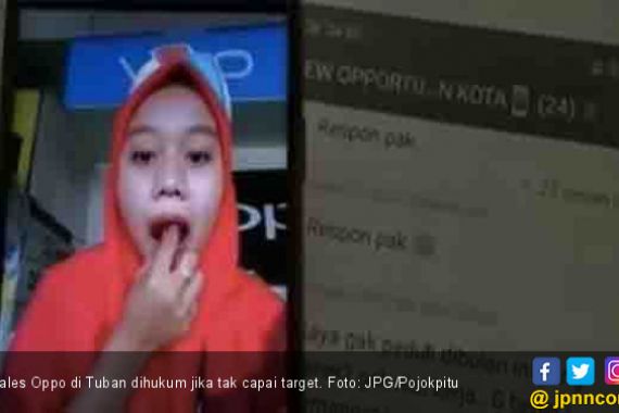 Edan ! Tak Capai Target Kerja, Sales Oppo Dihukum Makan Terasi Mentah - JPNN.COM