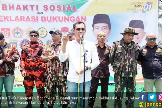 Lintas Ormas se-Kabupaten Bogor Deklarasi Dukung Jokowi - JPNN.COM