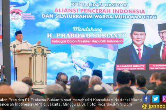 Janjikan 25,7 Juta Suara Eksponen Muhammadiyah buat Prabowo-Sandi - JPNN.COM