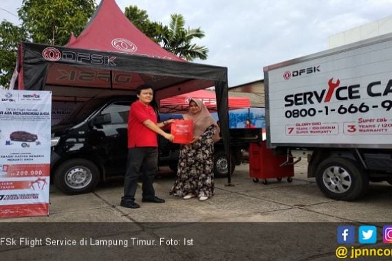 Masyarakat Lampung Dimudahkan Servis DFSK Glory 580 - JPNN.COM