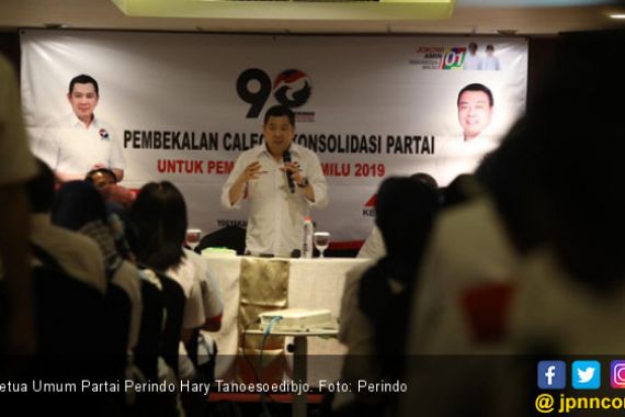 Hary Tanoe: Caleg Perindo Harus Kerja Keras, Tepat Sasaran, dan Yakin - JPNN.COM