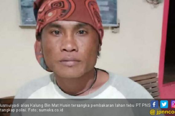 Sakit Hati, Warga OKI Nekat Bakar Lahan Kebun Tebu Milik PT PNS - JPNN.COM