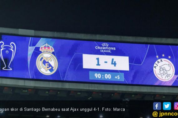 Real Madrid Satu, Ajax Empat, Itu Bukan Hoaks! - JPNN.COM