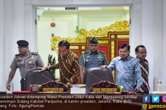 Empat Arahan Penting Jokowi di Sidang Kabinet - JPNN.COM