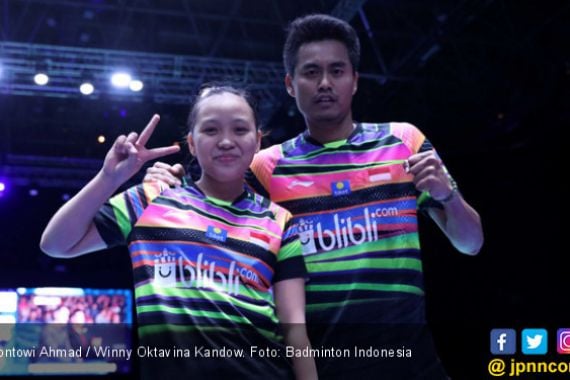 Blibli Indonesia Open 2019: Butet Tak Mau Lihat Owi Galak Sama Winny - JPNN.COM