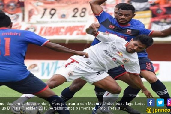 Piala Presiden 2019: Saling Balas Gol, Persija vs Madura United Imbang 2-2 - JPNN.COM