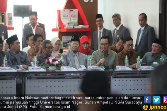 Menpora Jelaskan Pentingnya Peran Alumni untuk Kemajuan UINSA Surabaya - JPNN.COM