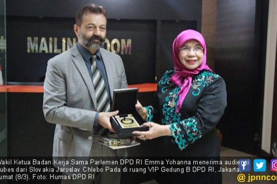 DPD RI Dorong Indonesia - Slovakia Perkuat Kerja Sama Bidang Pendidikan - JPNN.COM