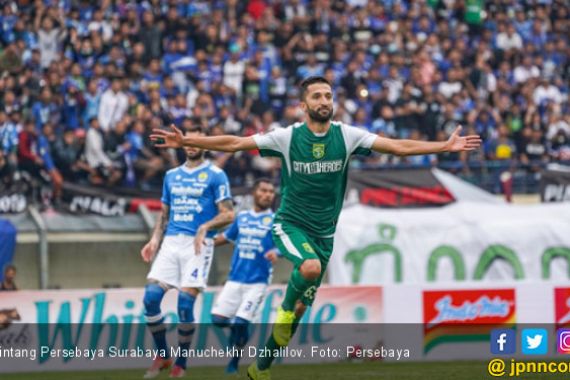 Bintang Persebaya Manuchekhr Dzhalilov Ungkap Ritual Sebelum Main - JPNN.COM