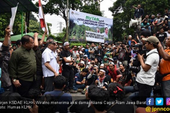 KLHK Terima Baik Aksi Damai untuk CA Kamojang dan CA Gunung Papandayan - JPNN.COM