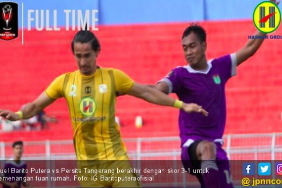 Piala Presiden 2019: Barito Putera Kalahkan Persita Tangerang 3-1 - JPNN.COM