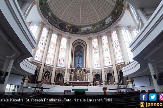 Inilah Gereja Katedral Santo Yoseph, Terbesar di Asia Tenggara - JPNN.COM