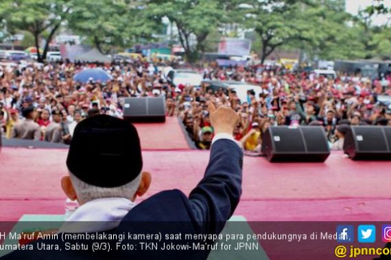 Dongkrak Dukungan di Sumut, Kiai Ma'ruf Jelajahi Medan-Tapanuli - JPNN.COM