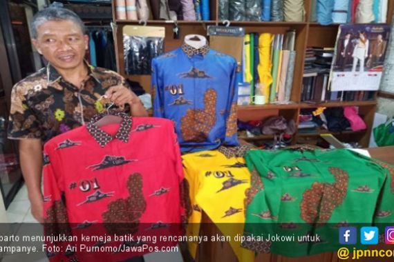 Jokowi Siapkan Batik Khusus Untuk Kampanye, Ini Penampakannya - JPNN.COM